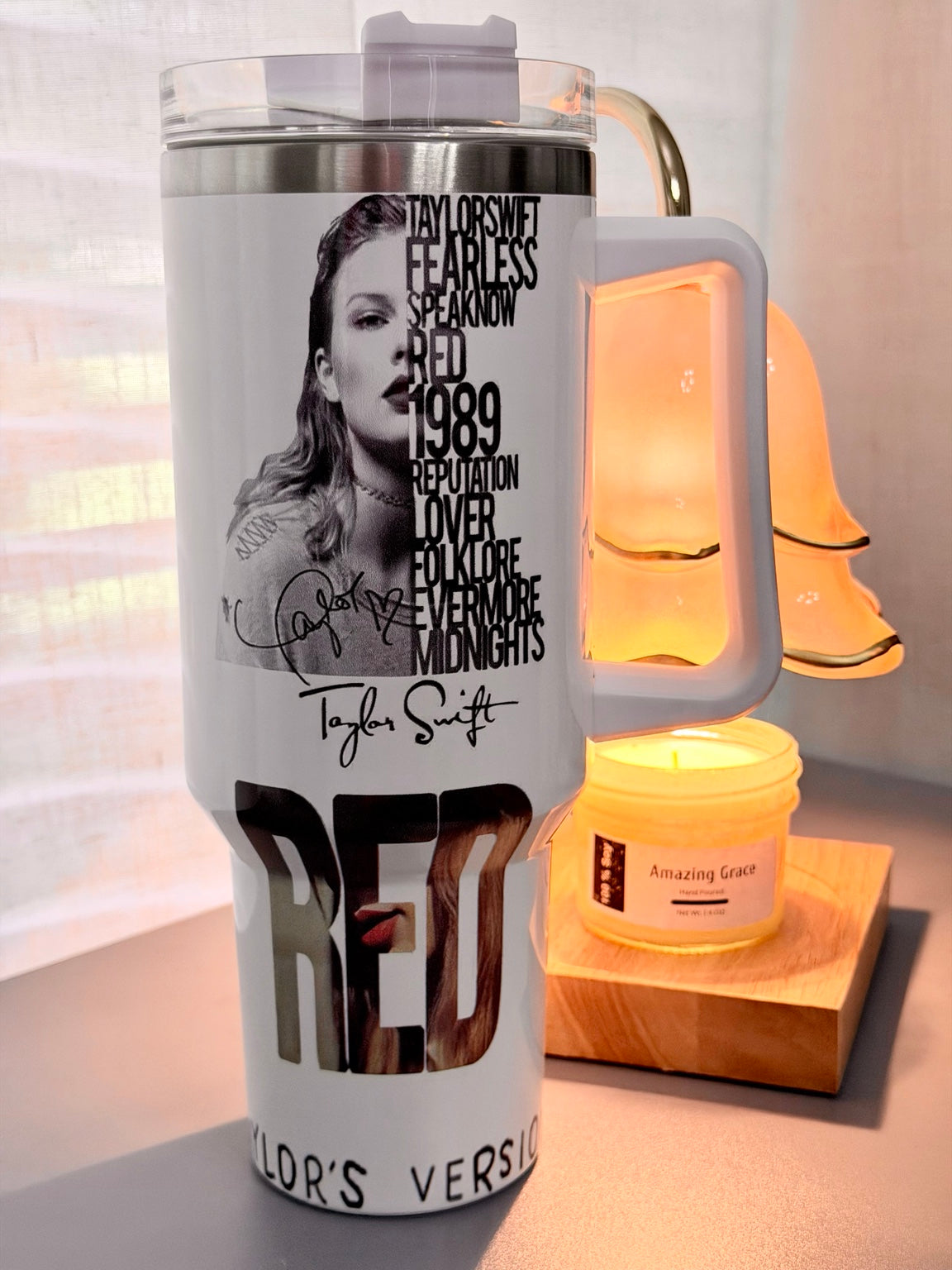 Taylor Swift RED 40 oz Stainless Steel Tumbler