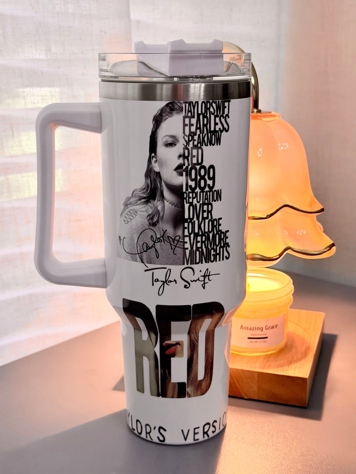 Taylor Swift RED 40 oz Stainless Steel Tumbler