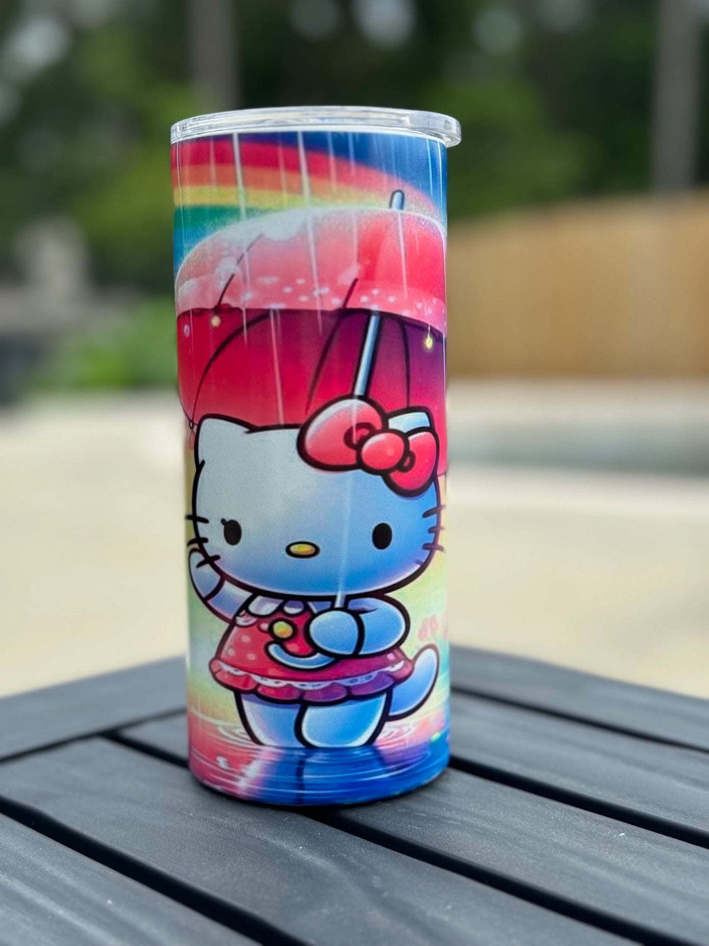 15 ounce Glow Cat Cup Tumbler Stainless Insulated