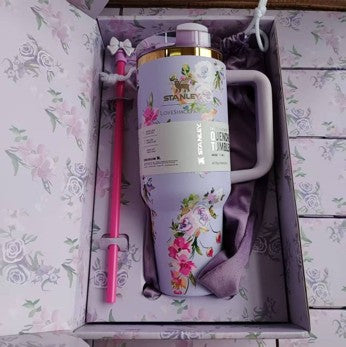 40 ounce Flowers Tumbler