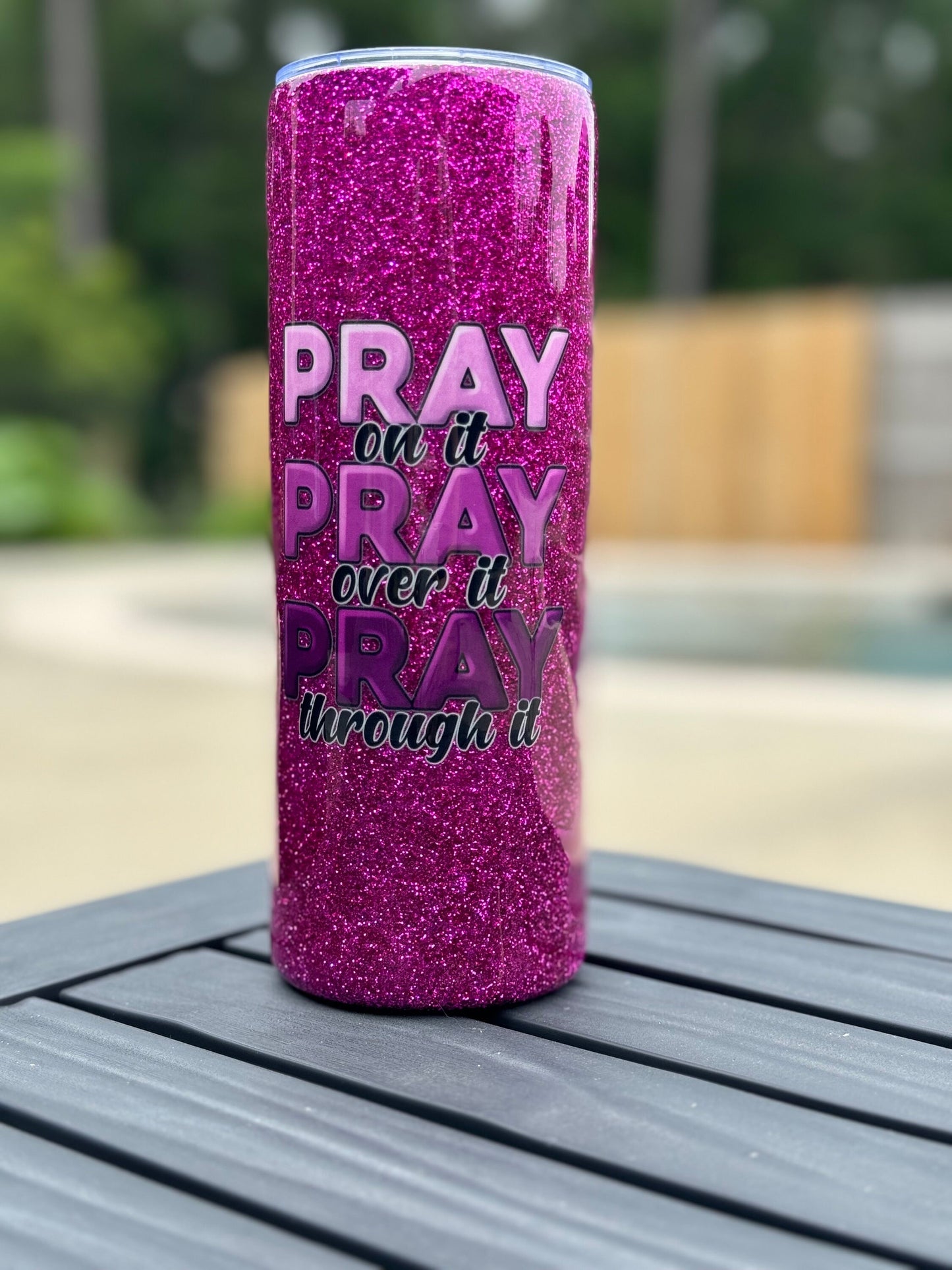 20 ounce Cup Tumbler Stainless Insulated PRAY