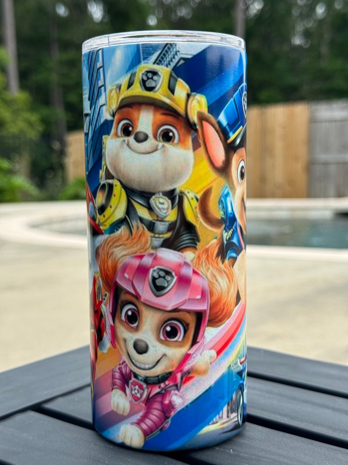 15 ounce Glow Puppy Cup Tumbler Stainless Insulated